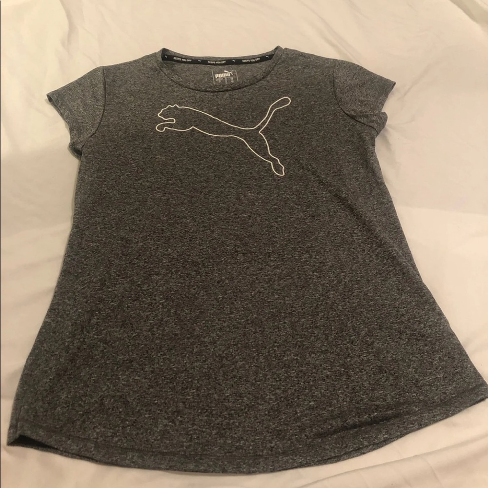 NWOT Grey Puma Dry-Fir Workout Shirt